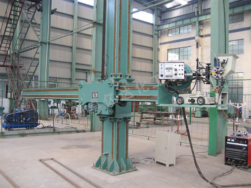 Automatic welding center