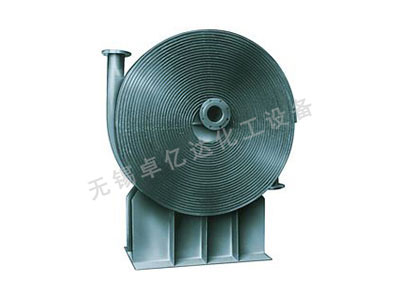 Type I non-detachable spiral plate heat exchanger